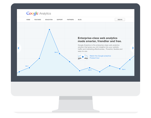 Tracking with Google Analytics